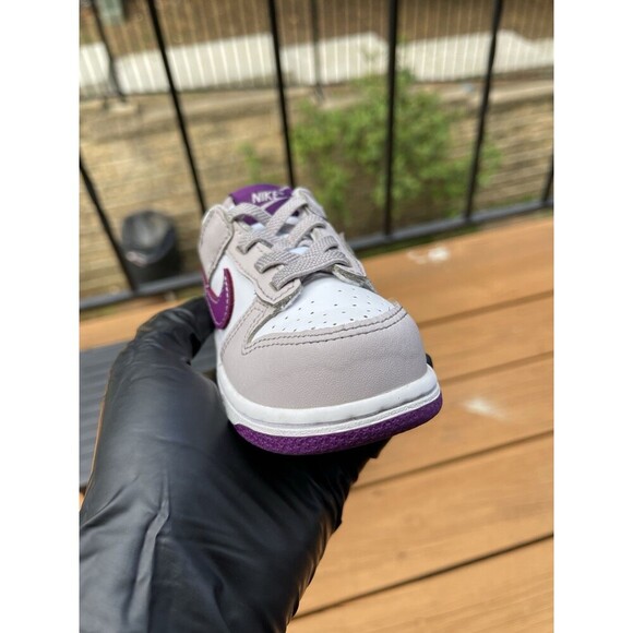 Nike Dunk Low TD ‘Platinum Violet Purple’ – Size 7C (FB9107-104) – No Box - Picture 8 of 9